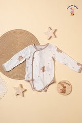 Bebe suit Airy Dot fabric - Long-Sleeved