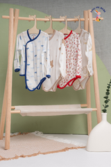 Bebe suit Airy Dot fabric - Long-Sleeved