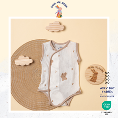 Bebesuit Airy Dot fabric - Sleeveless