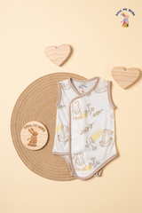 Bebesuit Airy Dot fabric - Sleeveless